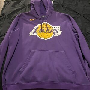 Nike Purple Lakers NBA Hoodie